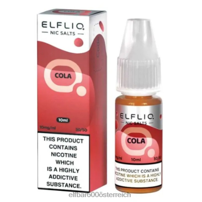 ELFBAR Elflic-Nic-Salze – Cola – 10 ml – 10 mg/ml 2L2T194 - ELF BAR 600 ohne nikotin