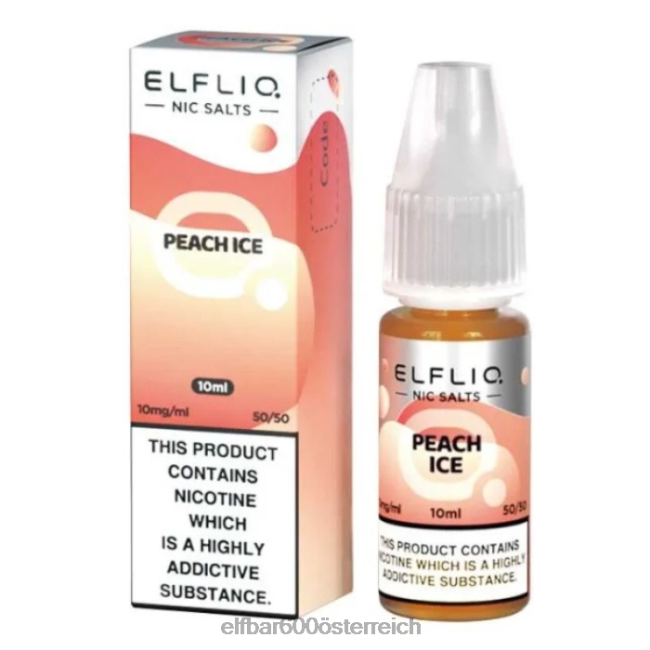 ELFBAR Elflic-Nic-Salze – Pfirsicheis – 10 ml – 20 mg/ml 2L2T186 - ELF BAR 600 preis