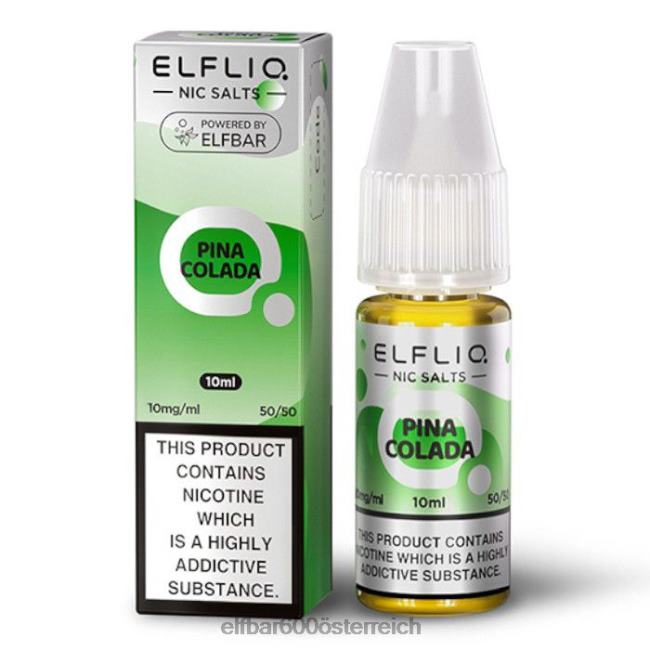 ELFBAR Elflic-Nic-Salze – Pina Colada – 10 ml – 10 mg/ml 2L2T175 - ELF BAR 1500 preis