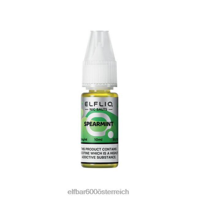 ELFBAR Elfliq Spearmint-Nic-Salze – 10 ml – 10 mg/ml 2L2T207 - ELF BAR preis ELFBAR Elfliq Spearmint-Nic-Salze – 10 ml – 10 mg/ml 2L2T207 - ELF BAR preis