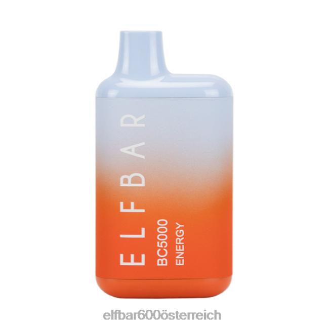 ELFBAR Energie 5000 Verbraucher - Single 2L2T287 - ELF BAR 5000 zuge sorten