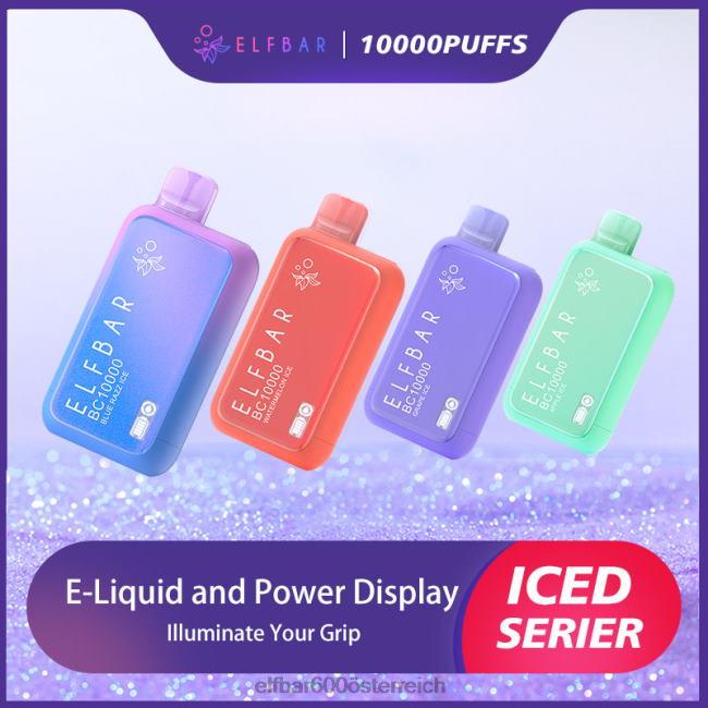 ELFBAR Bester Geschmack Einweg-Vape BC10000 Ice-Serie 2L2T303 - ELF BAR preis blaues Razz-Eis