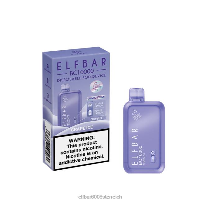 ELFBAR Bester Geschmack Einweg-Vape BC10000 Ice-Serie 2L2T308 - ELF BAR 5000 preis Traubeneis