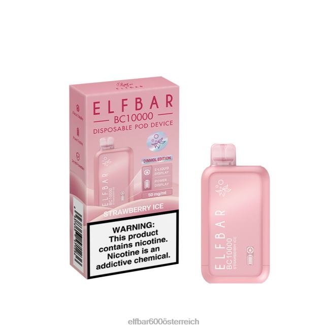 ELFBAR Bester Geschmack Einweg-Vape BC10000 Ice-Serie 2L2T310 - ELF BAR 5000 zuge nikotin Erdbeereis