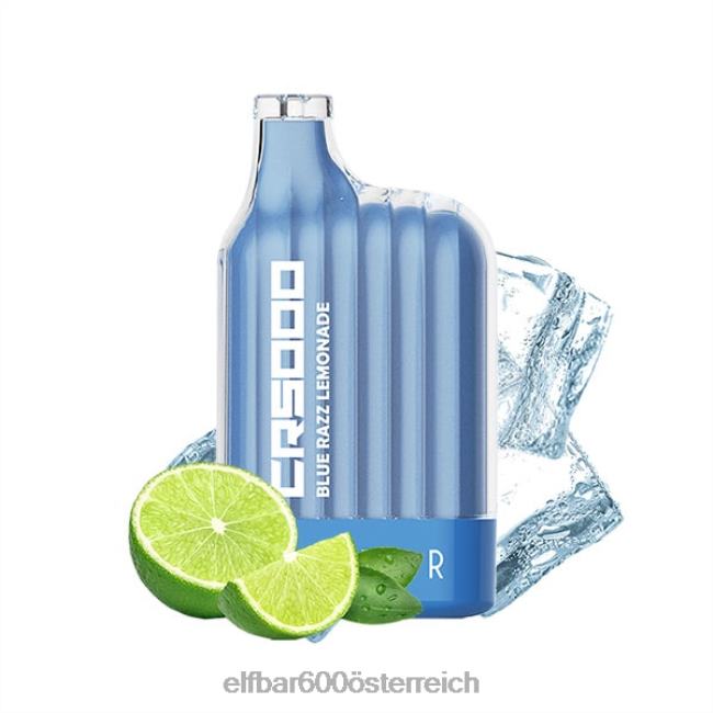 ELFBAR Bester Geschmack Einweg-Vaper Cr5000 Ice-Serie 2L2T323 - ELF BAR 5000 zuge sorten Blue Razz Limonade