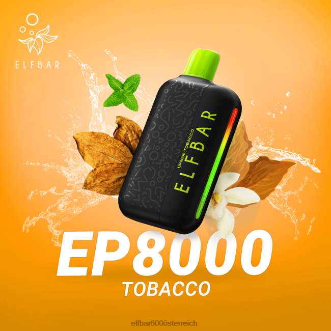 ELFBAR Einweg-Vapor neue ep8000 Puffs 2L2T363 - ELF BAR preis Tabak