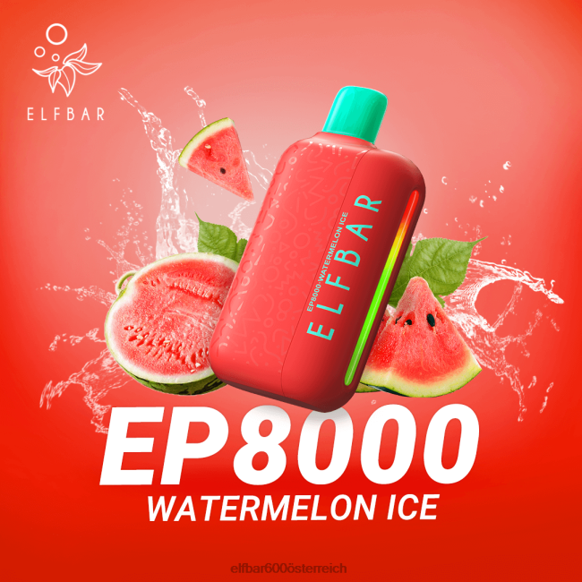 ELFBAR Einweg-Vapor neue ep8000 Puffs 2L2T364 - ELF BAR preis Osterreich Wassermeloneneis