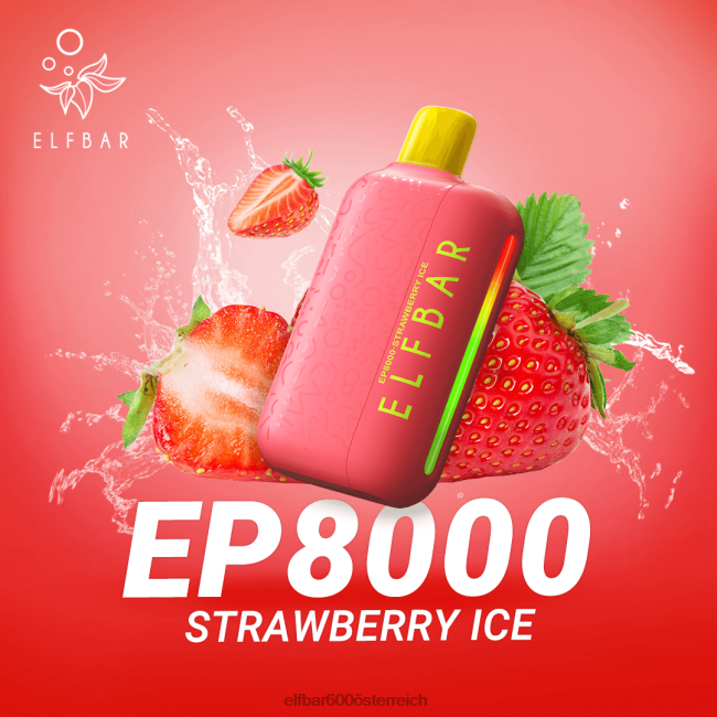 ELFBAR Einweg-Vapor neue ep8000 Puffs 2L2T378 - ELF BAR 600 preis Erdbeereis