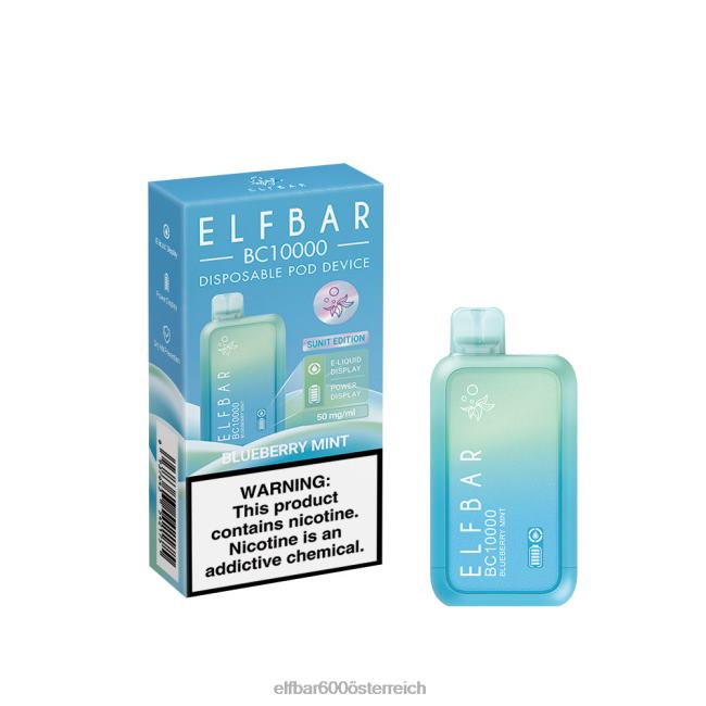 ELFBAR Einweg-Vaporizer, neu, BC10000, 10000 Züge 2L2T339 - ELF BAR preis Blaubeerminze