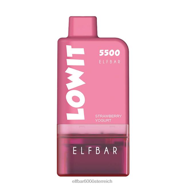 ELFBAR Vorgefülltes Pod-Kit Lowit 5500 2% Nic 2L2T434 - ELF BAR 600 ohne nikotin Erdbeerjoghurt