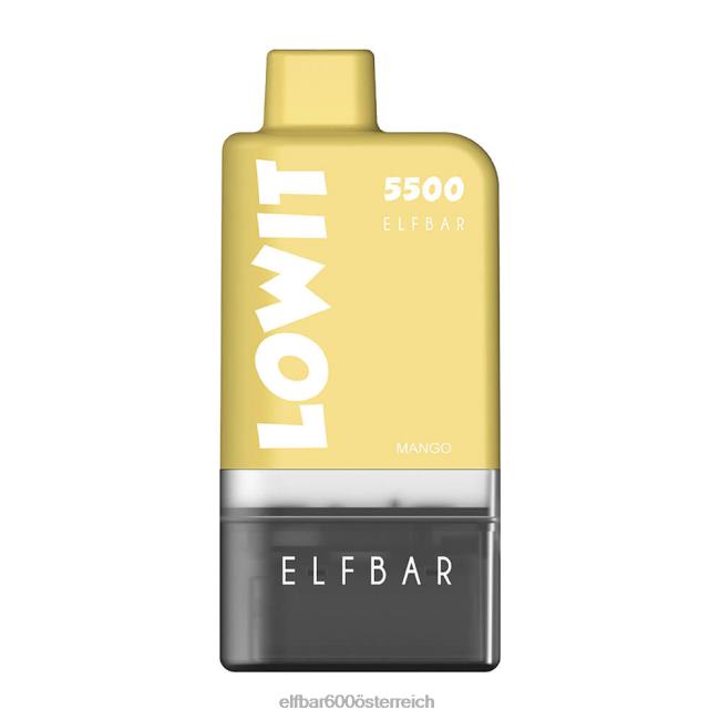 ELFBAR Vorgefülltes Pod-Kit Lowit 5500 2% Nic 2L2T435 - ELF BAR preis Mango