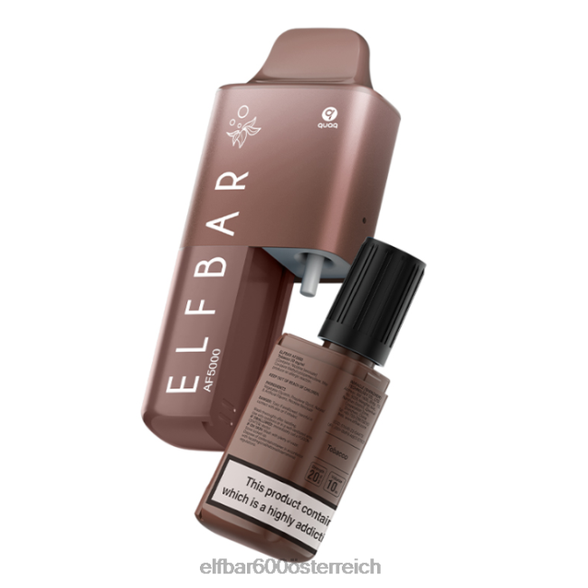 ELFBAR af5000 vorgefülltes Kit – 20 mg 2L2T53 - ELF BAR preisvergleich Tabak