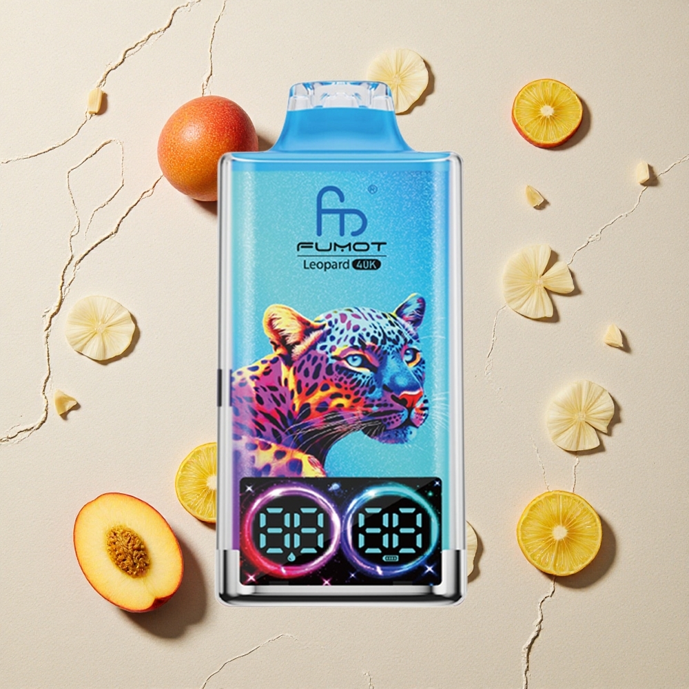 Fumot Leopard 40K Puffs Pfirsich Mango Ananas vapes großhandel Österreich 700mAh Dual Mesh Fumot Leopard 40K Puffs Pfirsich Mango Ananas vapes großhandel Österreich 700mAh Dual Mesh