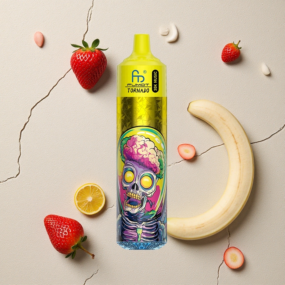 Fumot RandM Tornado 30000 Puffs Banane Erdbeer vapes großhandel Österreich 30mL 2% 5% Nikotin Fumot RandM Tornado 30000 Puffs Banane Erdbeer vapes großhandel Österreich 30mL 2% 5% Nikotin