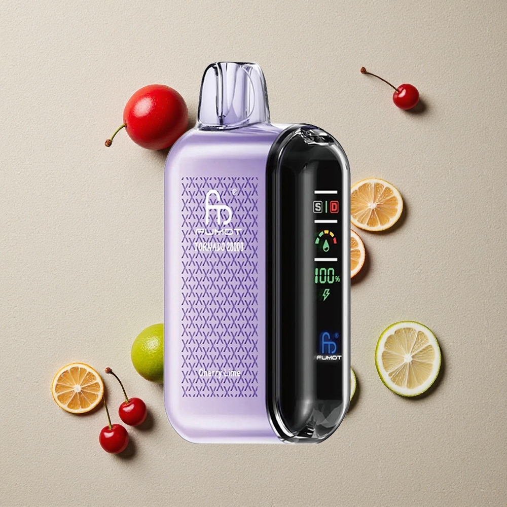 Fumot Tornado 20000 Puffs Kirsch-Limette vapes großhandel Österreich Dual Mesh Coil 20ml E-Liquid Fumot Tornado 20000 Puffs Kirsch-Limette vapes großhandel Österreich Dual Mesh Coil 20ml E-Liquid