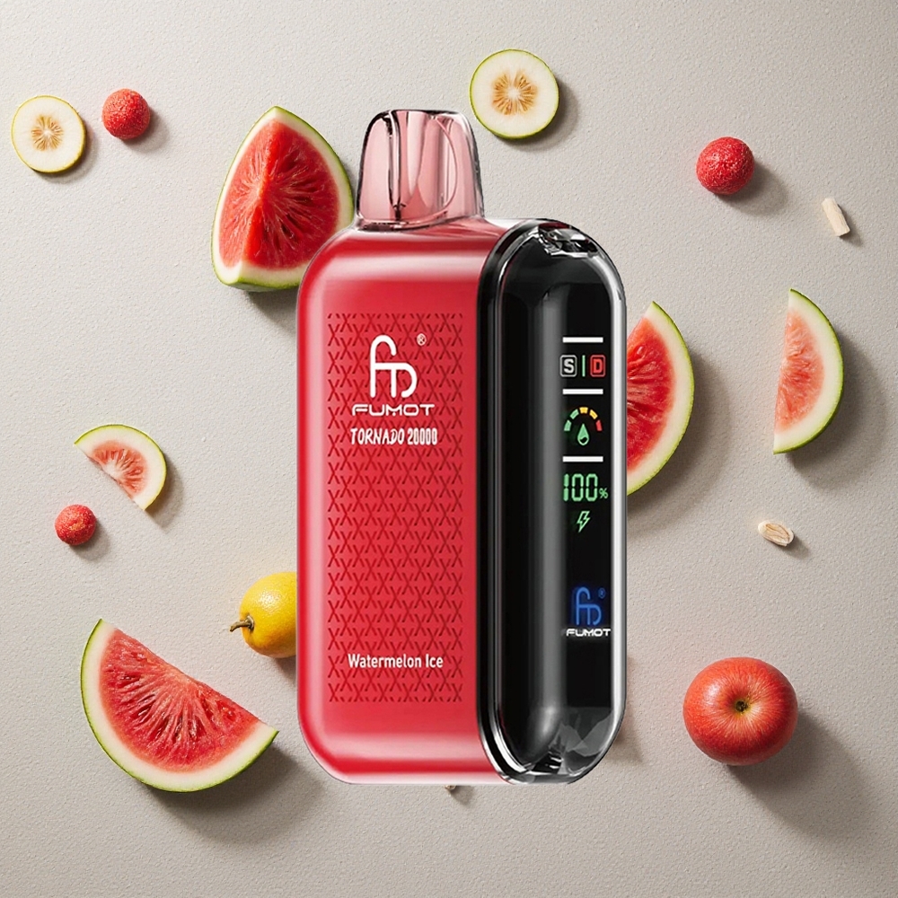 Fumot Tornado 20000 Puffs Wassermelone-Eis vapes großhandel Österreich Dual Mesh Coil 20ml E-Liquid Fumot Tornado 20000 Puffs Wassermelone-Eis vapes großhandel Österreich Dual Mesh Coil 20ml E-Liquid