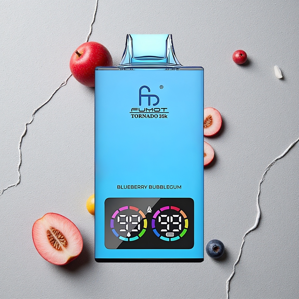 Fumot Tornado 35K 35000 Züge Blaubeere Kaugummi vapes großhandel Österreich Dual Mesh Coil 15ml E-Liquid Fumot Tornado 35K 35000 Züge Blaubeere Kaugummi vapes großhandel Österreich Dual Mesh Coil 15ml E-Liquid