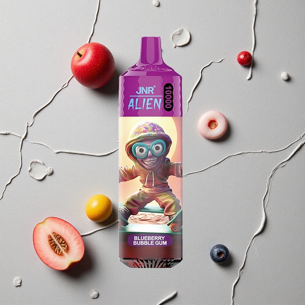 JNR Alien 10000 Puffs Blaubeere Bubble Gum vapes großhandel Österreich 850mAh RGB LED JNR Alien 10000 Puffs Blaubeere Bubble Gum vapes großhandel Österreich 850mAh RGB LED