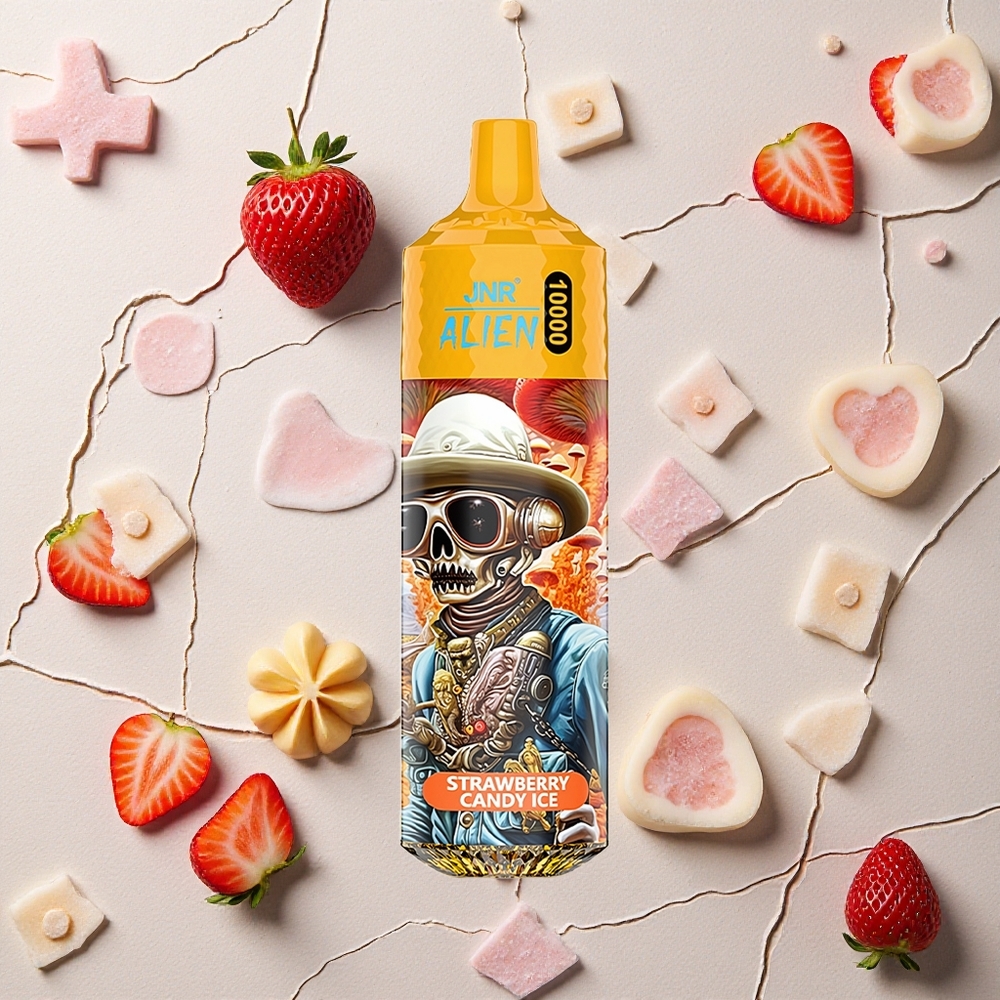 JNR Alien 10000 Puffs Erdbeer Bonbon Eis vapes großhandel Österreich 850mAh RGB LED JNR Alien 10000 Puffs Erdbeer Bonbon Eis vapes großhandel Österreich 850mAh RGB LED