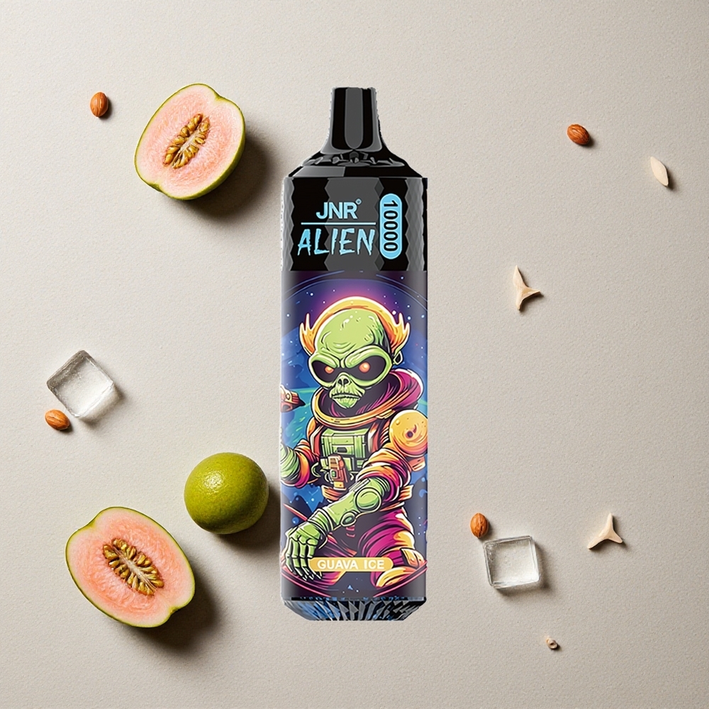 JNR Alien 10000 Puffs Guava-Eis Einweg-Vape vapes großhandel Österreich 850mAh LED RGB JNR Alien 10000 Puffs Guava-Eis Einweg-Vape vapes großhandel Österreich 850mAh LED RGB
