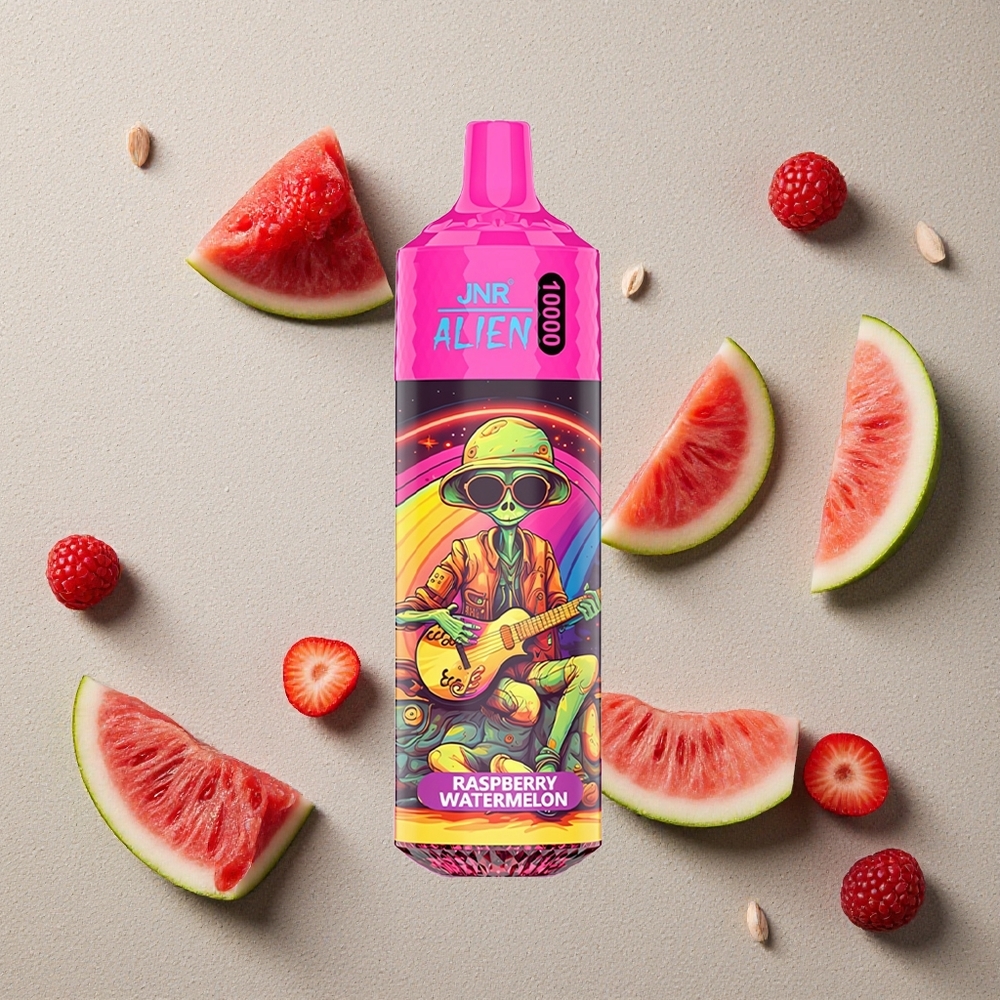 JNR Alien 10000 Puffs Himbeere Wassermelone vapes großhandel Österreich 850mAh RGB LED JNR Alien 10000 Puffs Himbeere Wassermelone vapes großhandel Österreich 850mAh RGB LED