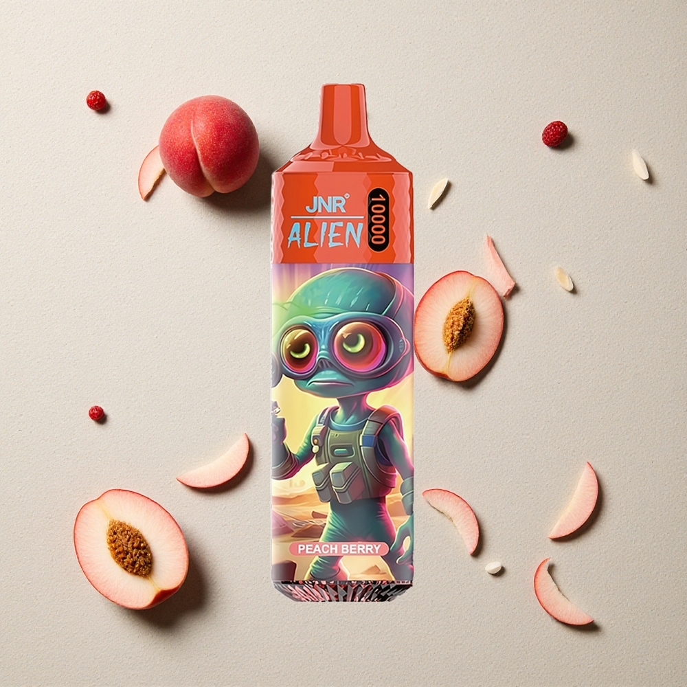 JNR Alien 10000 Puffs Pfirsich-Beere vapes großhandel Österreich 850mAh RGB LED JNR Alien 10000 Puffs Pfirsich-Beere vapes großhandel Österreich 850mAh RGB LED