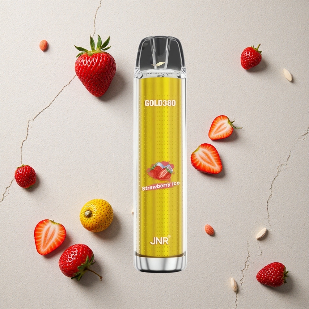 JNR Gold380 6000 Puffs Erdbeer-Eis Vape vapes großhandel Österreich 1500mAh JNR Gold380 6000 Puffs Erdbeer-Eis Vape vapes großhandel Österreich 1500mAh