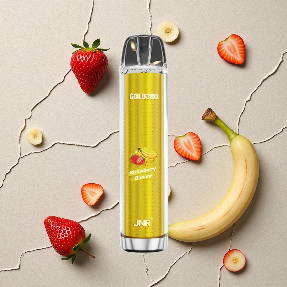 JNR Gold380 6000 Puffs Erdbeere Banane vapes großhandel Österreich 1500mAh 13ml JNR Gold380 6000 Puffs Erdbeere Banane vapes großhandel Österreich 1500mAh 13ml