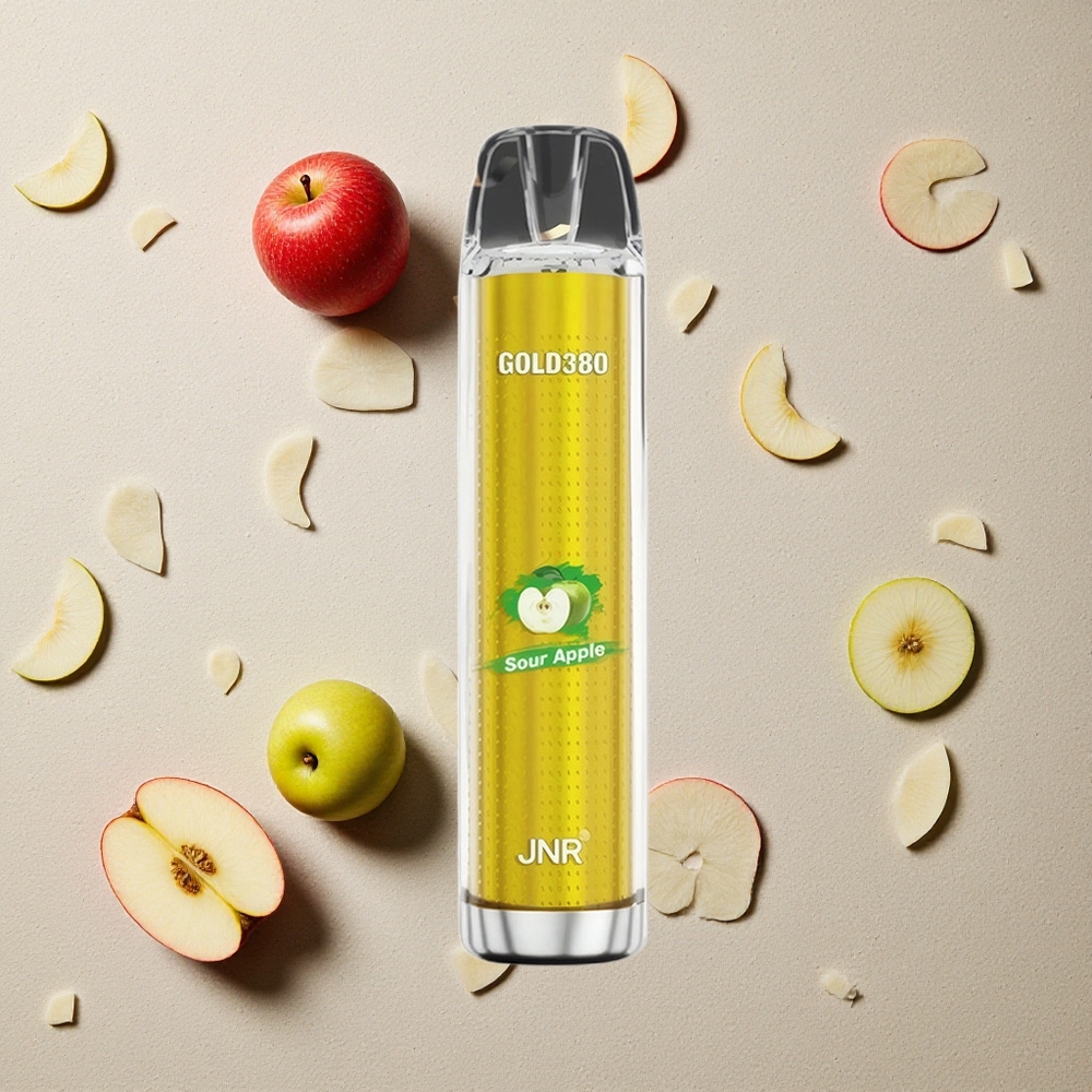 JNR Gold380 6000 Puffs Sour Apple (Sauerapfel) Einweg-Vape 6000 Puffs 13ml vapes großhandel Österreich JNR Gold380 6000 Puffs Sour Apple (Sauerapfel) Einweg-Vape 6000 Puffs 13ml vapes großhandel Österreich