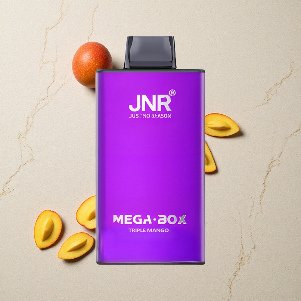 JNR Mega Box 25000 Puffs Dreifach Mango Einweg-Vape 30ml E-Liquid vapes großhandel Österreich JNR Mega Box 25000 Puffs Dreifach Mango Einweg-Vape 30ml E-Liquid vapes großhandel Österreich