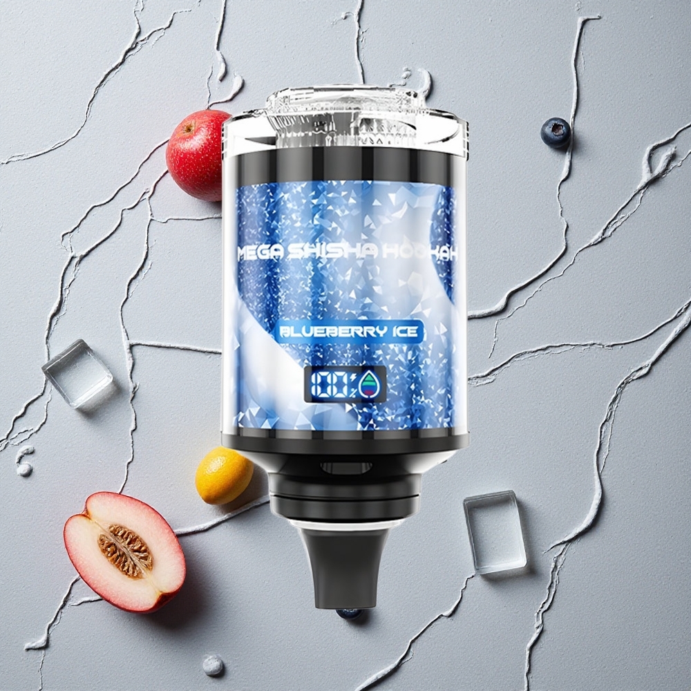 JNR Mega Shisha Hookah 100K Blaubeere-Eis Desktop Kompatibilität 60ml e-Liquid Kapazität vapes großhandel Österreich JNR Mega Shisha Hookah 100K Blaubeere-Eis Desktop Kompatibilität 60ml e-Liquid Kapazität vapes großhandel Österreich