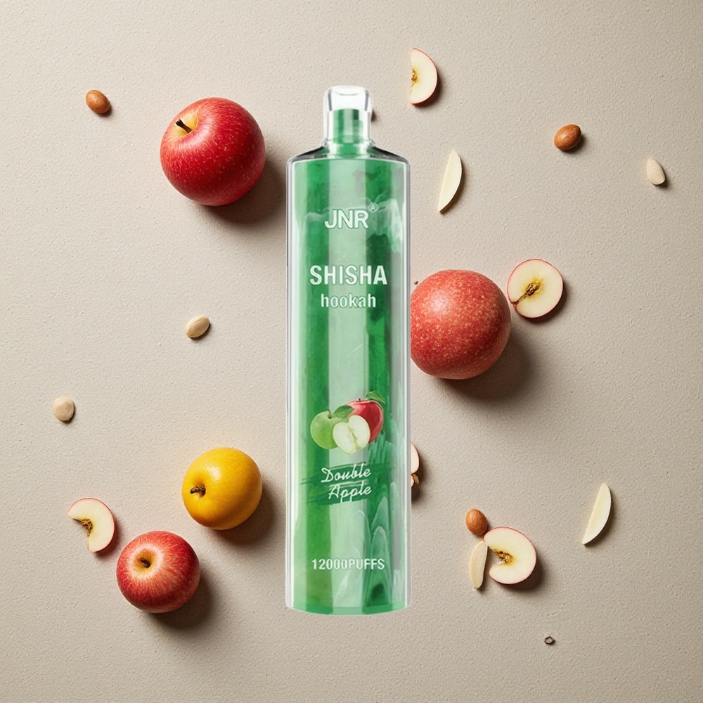 JNR Shisha Hookah 12000 Puffs Doppelter Apfel vapes großhandel Österreich 24ml E-Liquid 750mAh Batterie JNR Shisha Hookah 12000 Puffs Doppelter Apfel vapes großhandel Österreich 24ml E-Liquid 750mAh Batterie