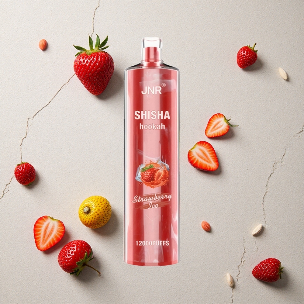 JNR Shisha Hookah 12000 Puffs Erdbeere-Eis vapes großhandel Österreich 750mAh/24ml JNR Shisha Hookah 12000 Puffs Erdbeere-Eis vapes großhandel Österreich 750mAh/24ml