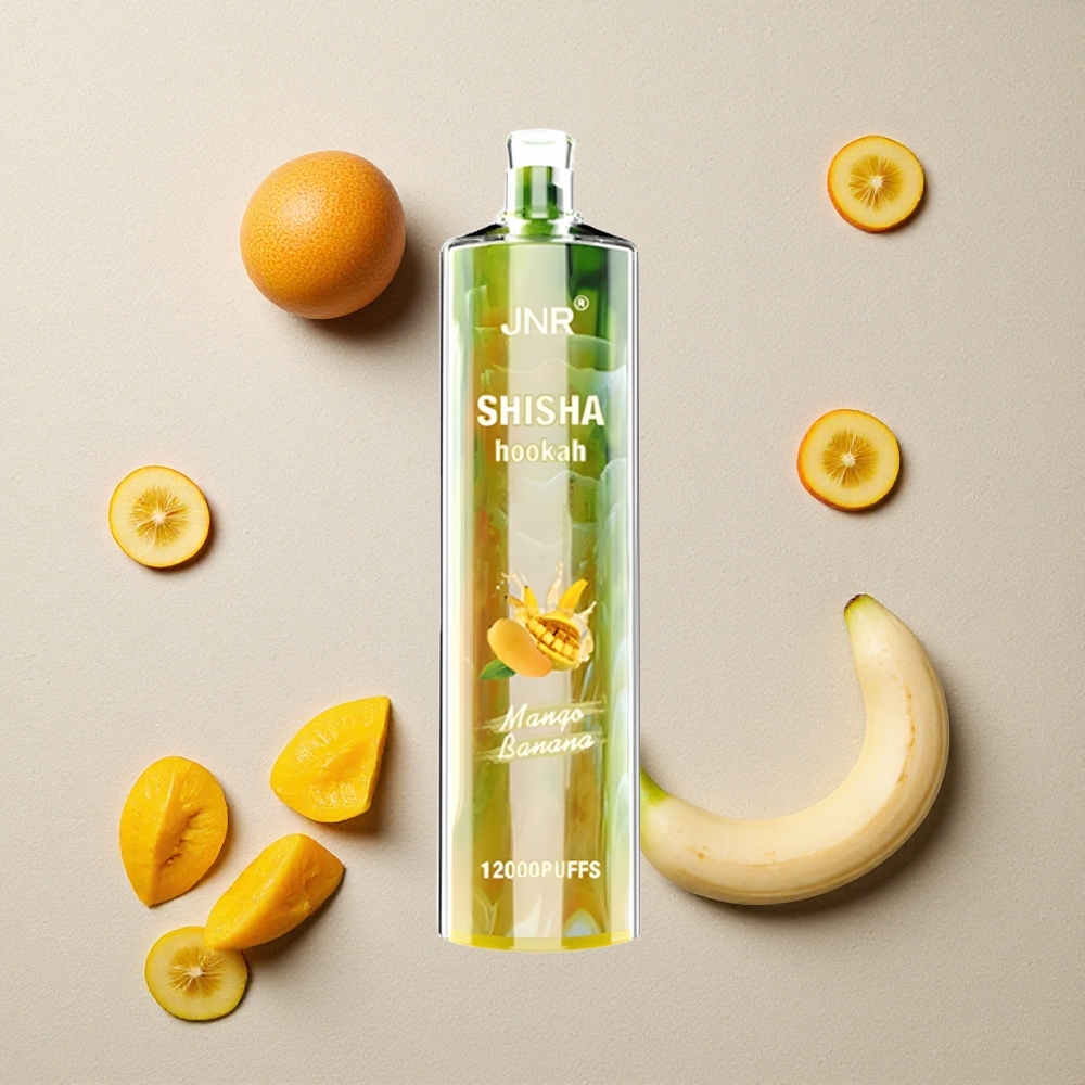 JNR Shisha Hookah 12000 Puffs Mango Banane vapes großhandel Österreich 24ml E-Liquid 750mAh JNR Shisha Hookah 12000 Puffs Mango Banane vapes großhandel Österreich 24ml E-Liquid 750mAh