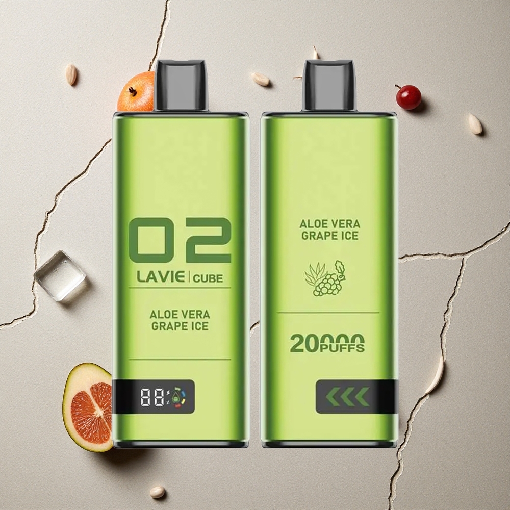 Lavie Cube 20000 Puffs Aloe Vera Traube Eis vapes großhandel Österreich 28ML 600mAh Lavie Cube 20000 Puffs Aloe Vera Traube Eis vapes großhandel Österreich 28ML 600mAh