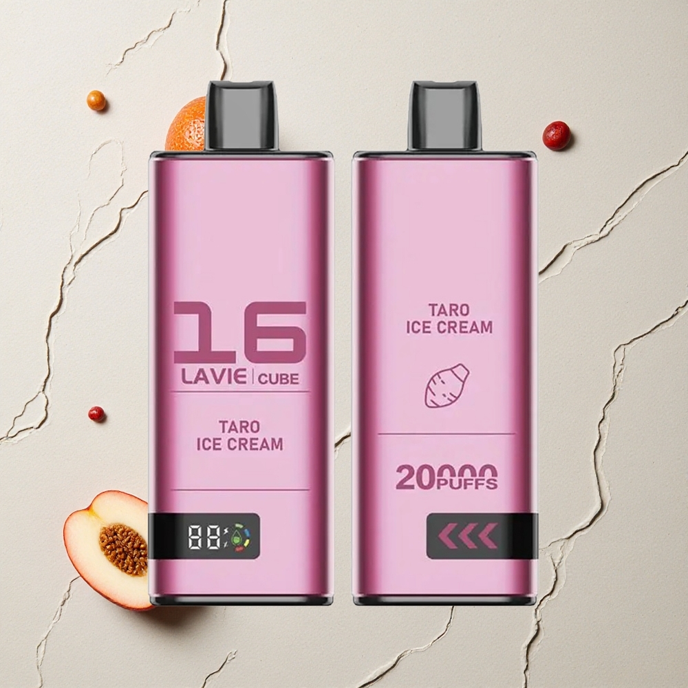 Lavie Cube 20000 Puffs Taro Eiscreme vapes großhandel Österreich 28ML 600mAh Lavie Cube 20000 Puffs Taro Eiscreme vapes großhandel Österreich 28ML 600mAh