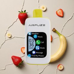 AirFuze Smart Pro 40000 Puffs Erdbeere Banane vapes großhandel Österreich mit 900mAh Akku & 20ML E-Liquid
