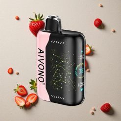 Aivono AIM BOOM 25000 Puffs Erdbeere B Pop vapes großhandel Österreich 28ml E-Liquid 650mAh