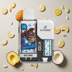Aivono AIM-TANK 9500 Puffs Ananas Kokos vapes großhandel Österreich 18ml E-Liquid 650mAh