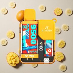 Aivono AIM-TANK 9500 Puffs Mango-Ananas vapes großhandel Österreich 18ml E-Liquid 650mAh