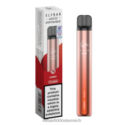 ELFBAR 600v2 Einweg-Vaporizer – 20 mg 2L2T5 - ELF BAR preisvergleich Kirsche