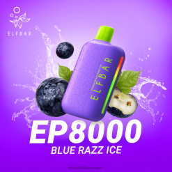 ELFBAR Einweg-Vapor neue ep8000 Puffs 2L2T367 - ELF BAR 1500 preis blaues Razz-Eis