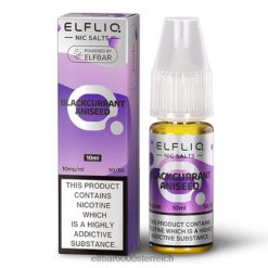ELFBAR Elflic-Nic-Salze – schwarze Johannisbeer-Anis – 10 ml – 20 mg/ml 2L2T178 - ELF BAR 5000 zuge nikotin