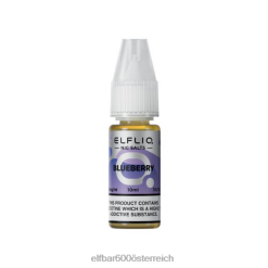 ELFBAR Elfliq Blaubeer-Nic-Salze – 10 ml – 10 mg/ml 2L2T215 - ELF BAR 5000 zuge sorten