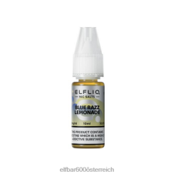 ELFBAR Elfliq Blue Razz Lemonade Nic Salts – 10 ml – 10 mg/ml 2L2T217 - ELF BAR 5000 zuge