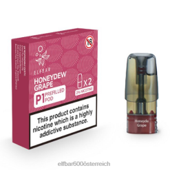 ELFBAR Mate 500 P1 vorgefüllte Kapseln – 20 mg (2 Packungen) 2L2T163 - ELF BAR 1500 preis Honigtraube