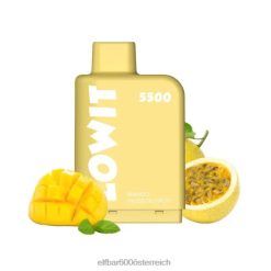 ELFBAR vorgefüllte Kapsel Lowit 5500 Züge 2% Nic 2L2T448 - ELF BAR preis Osterreich Mango-Passionsfrucht