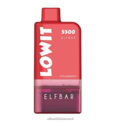 ELFBAR Vorgefülltes Pod-Kit Lowit 5500 2% Nic 2L2T427 - ELF BAR 1500 preis Erdbeereis