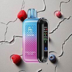 Fumot Tornado 20000 Puffs Blaubeere Himbeere Bonbon vapes großhandel Österreich Dual Mesh Coil 20ml E-Liquid