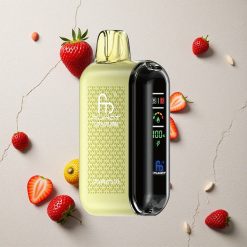 Fumot Tornado 20000 Puffs Erdbeer-Eis vapes großhandel Österreich Dual Mesh Coil Smart Display